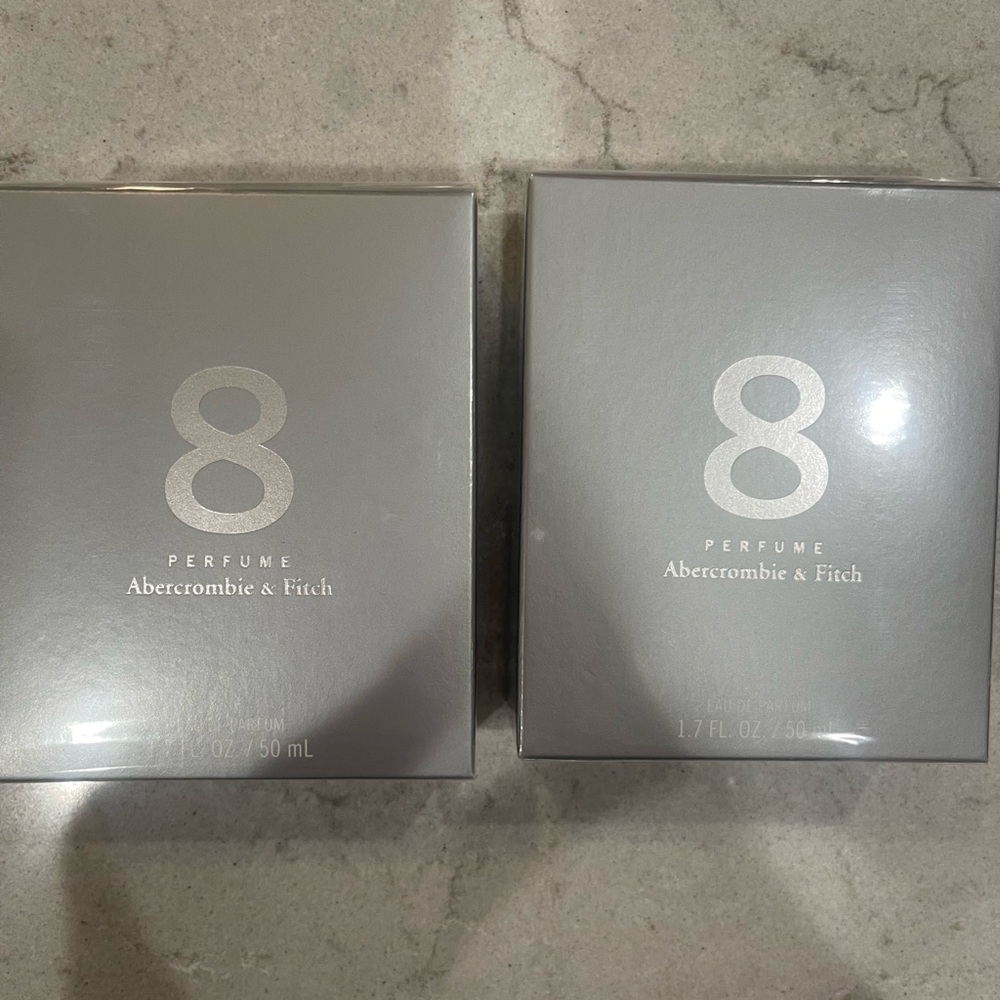 BNWT-DISCONTINUED Abercrombie & Fitch 8 Perfume x2